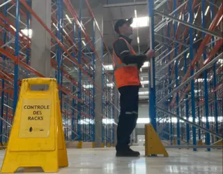 Contrôle des racks à palettes en direct 2023 