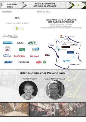 Le r&eacute;seau Prevent Rack France 